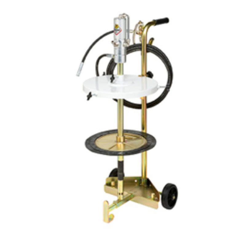 AIR OPERATED GREASE PUMP KIT ON CART 50KG